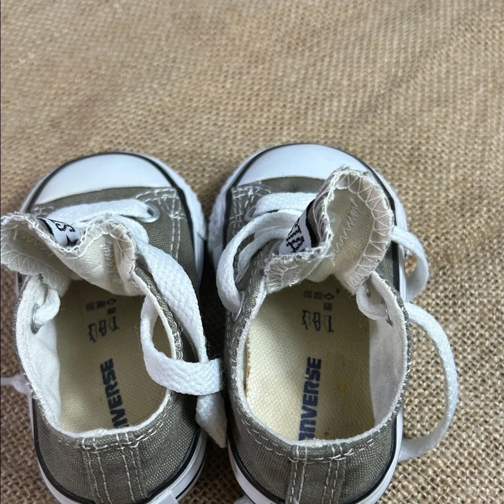 Converse All Star Sneakers in Gray and White